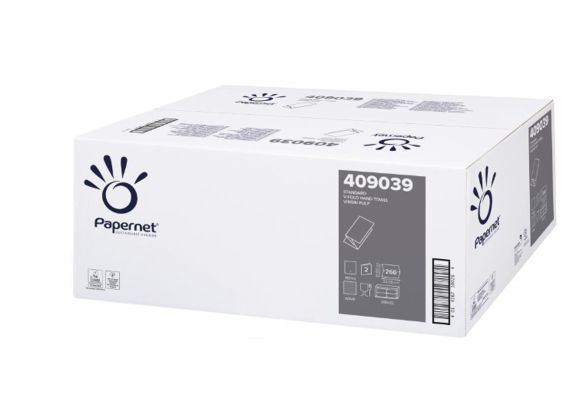 Papernet Кърпи за ръце на пачка 2 пласта 266 листа
