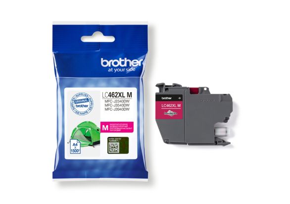 Оригинален консуматив, Brother LC462XLM Magenta Ink Cartridge for MFC-J2340DW/J3540DW/J3940DW