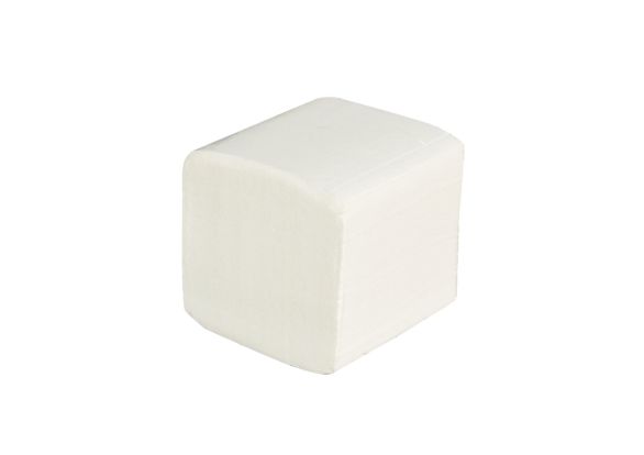 Тоалетна хартия на пачки, двупластова, 200 къса, 21 x 10 cm, 40 броя