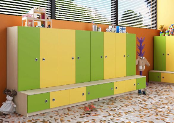 ГАРДЕРОБ ДЕТСКИ С ШКАФ ЗА ОБУВКИ 2 ВРАТИ 700/600/1200