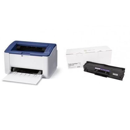Лазарен принтер Xerox Phaser 3020 с подарък тонер 106R02773
