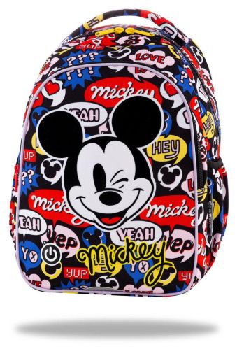 Ученическа светеща раница с LED светлини Joy S Mickey Mouse