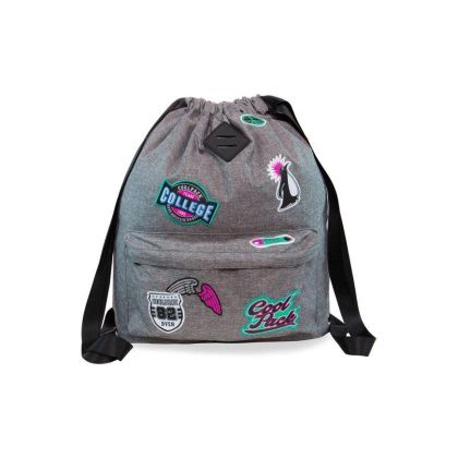 Раница COOLPACK - URBAN - GREY BADGES GIRLS