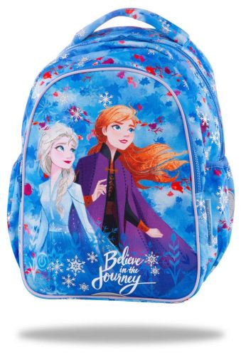 Ученическа светеща раница с LED светлини Joy S Frozen Dark