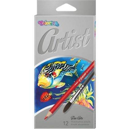 Цветни акварелни моливи Colorino Artist 12 цвята