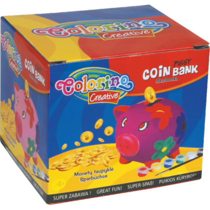 Colorino Creative Касичка за оцветяване Прасенце