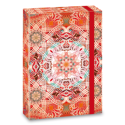 Кутия с ластик A4 Mandala Love Ars Una 01
