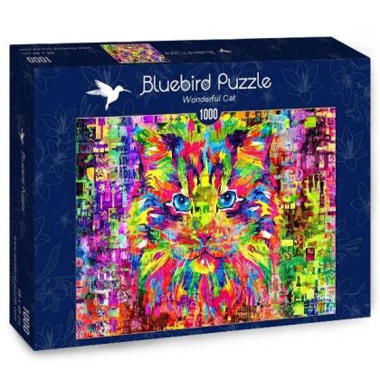 Пъзел Bluebird от 1000 части - Прекрасна Котка