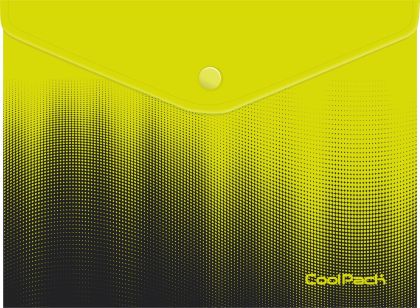 Папка с копче A4 Gradient Lemon