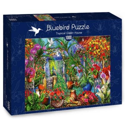 Пъзел Bluebird от 1000 части - Тропическата къща