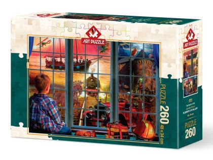 Пъзел Art Puzzle от 260 части - Светът, вътр