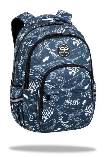 Ученическа раница COOLPACK - BASIC PLUS - Street life
