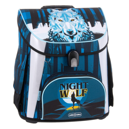Ученическа раница Ars Una - Compact - Nightwolf (5257)