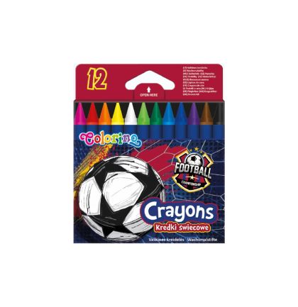 Пастели12 цвята Football Colorino