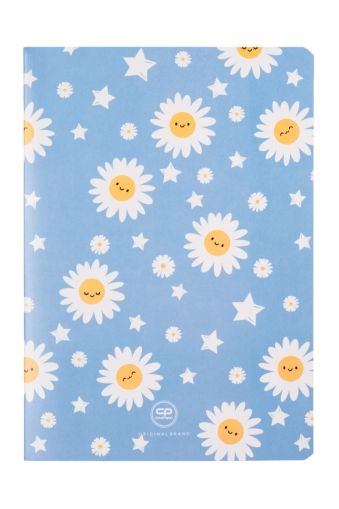 Тетрадка А5 Coolpack мека корица PP 32 л. ред Daisy Sun