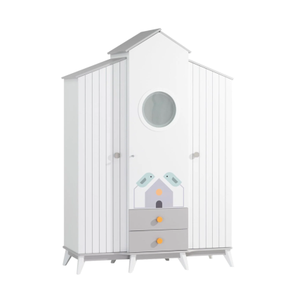 ТРИКРИЛЕН ДЕТСКИ ГАРДЕРОБ BIRD HOUSE