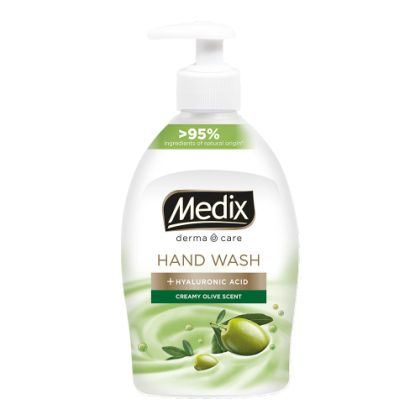 Течен сапун Medix помпа Creamy Olive 400мл