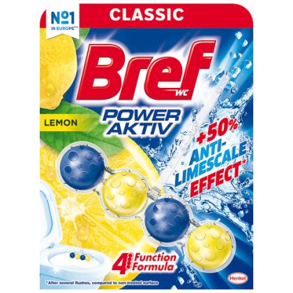 Ароматизатор WC Bref Power Aktiv Lemon