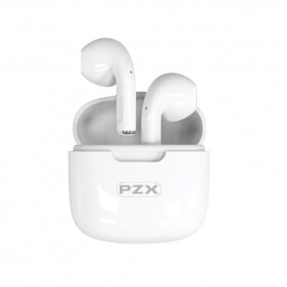 Безжични Bluetooth слушалки PZX H.F. L60 – BT 5.1  Type-C бели
