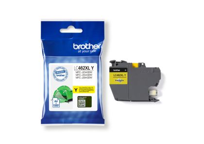 Оригинален Консуматив, Brother LC462XLY Yellow Ink Cartridge for MFC-J2340DW/J3540DW/J3940DW / 1 500 копия