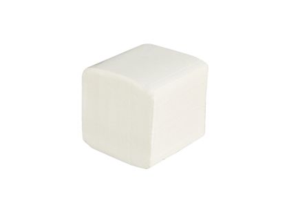 Тоалетна хартия на пачки, двупластова, 200 къса, 21 x 10 cm, 40 броя