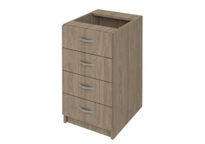 КОНТЕЙНЕР НОСЕЩ С 4 ЧЕКМЕДЖЕТА KN101 40/50/71.5 ЦВЯТ ЛУКС