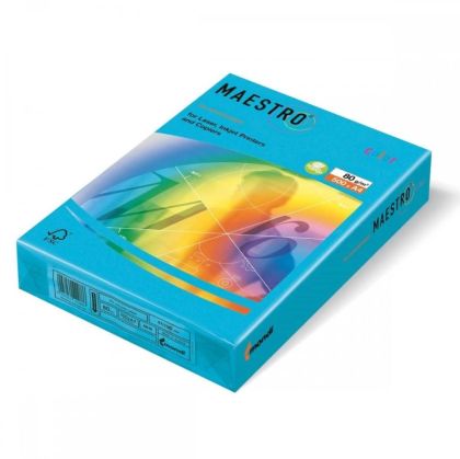 Цветен картон  A4 160г  Maestro 250л AB48
