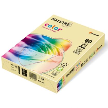 Цветен картон  A4 160г  Maestro 250л BE66