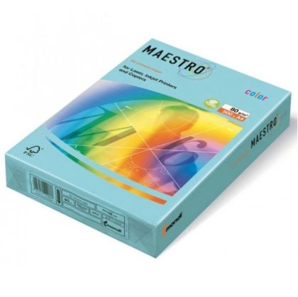 Цветен картон  A4 160г  Maestro 250л MB30