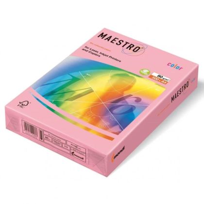 Цветен картон  A4 160г  Maestro 250л OPI74