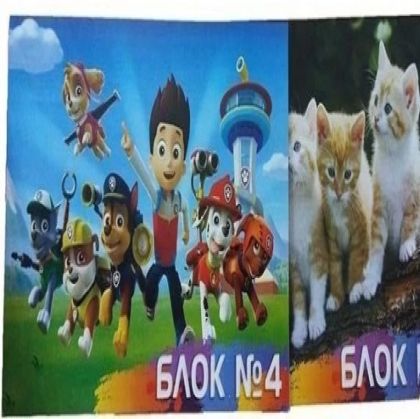 Блок за рисуване №4 офсет 80 грама 10 листа