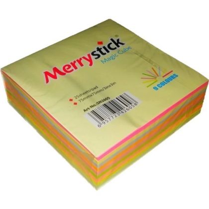 Самозалепващи листчета 75/75 STICKY MS   9 цвята