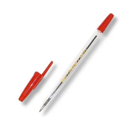 Химикалка с капачка 0.5 мм CENTRUM PIONEER 80097 червена 