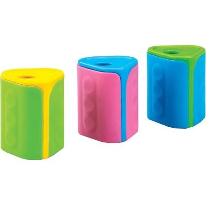 Острилка двойна с контейнер SHARPENER CENTRUM 87419 микс цветове