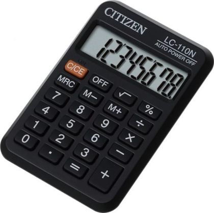  Калкулатор CITIZEN  LC 110N 8разряда