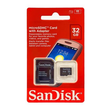 Mirco SD памет SanDisk  32GB