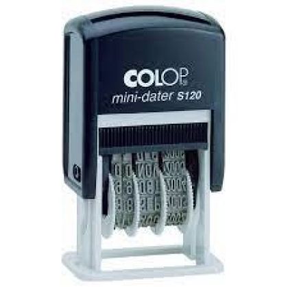  Датник COLOP S120/3 цифри черен