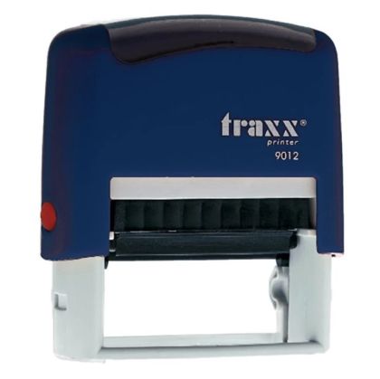  Печат TRAXX  PR30 18/48мм син 9012