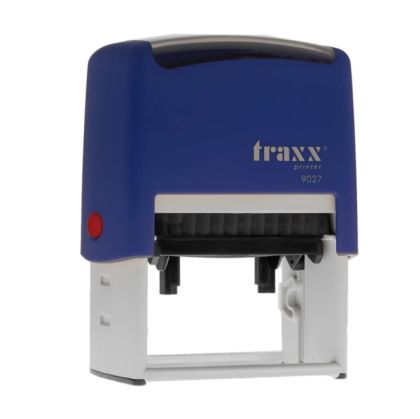  Печат TRAXX  PR55 40/60мм син 9027