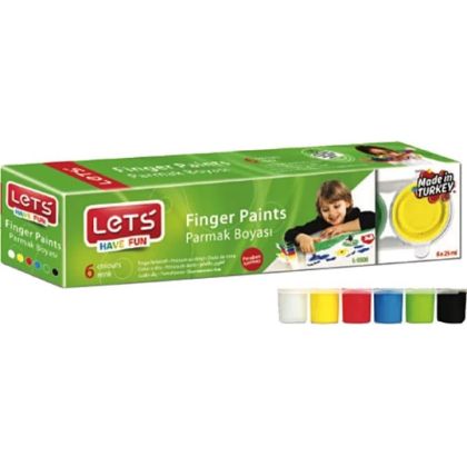  Бои за рисуване с ръце TOY COLOR L-5500 6 цвята  х 25 милилитра