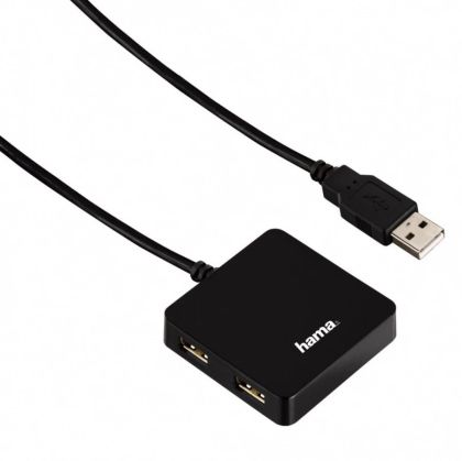 Порт HUB HAMA-12131 USB 2.0 с 4  порта