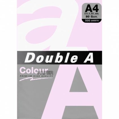 Цветна хартия А4 80 гр DOUBLE A Flamingo 500 л