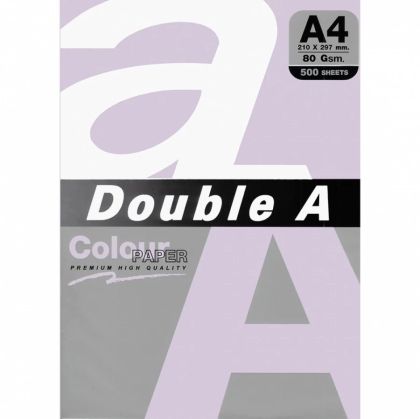 Цветна хартия А4 80 гр DOUBLE A Lavender 500 л