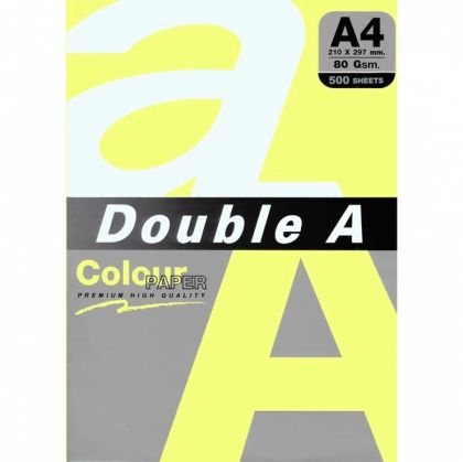 Цветна хартия А4 80 гр DOUBLE A  Butter 500 л