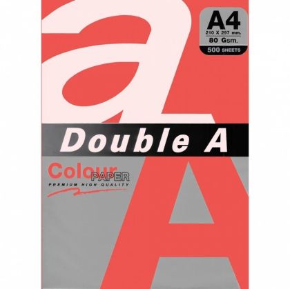 Цветен хартия А4 80 гр DOUBLE A Red 500 л