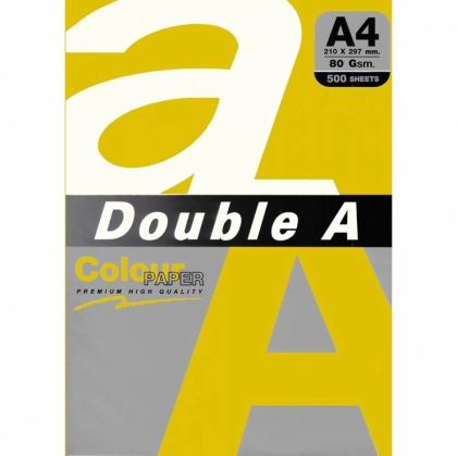 Цветен хартия А4 80 гр DOUBLE A Gold 500 л