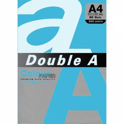 Цветен хартия А4 80 гр DOUBLE A Deep Blue 500 л