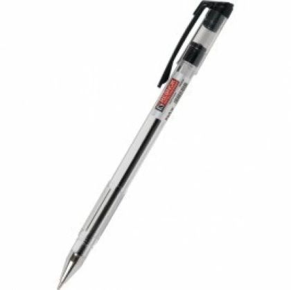 Химикалка REBNOK HI POINT FINE 0.7 мм с капачка и гумирана грип зона  Черна 
