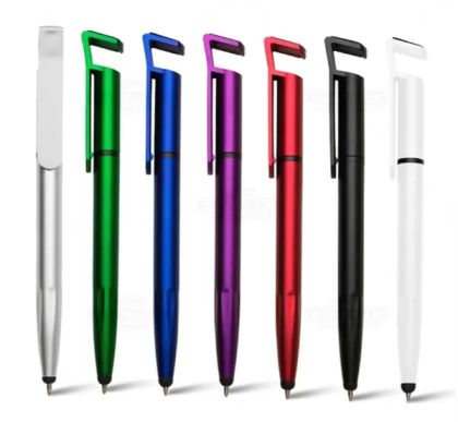 Химикалка с поставка за телефон Wedo Touch Pen Triple 3in1  0.8 милиметра