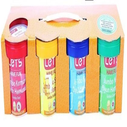  Пластилин 4 цвята LETS L8360 1200 грама